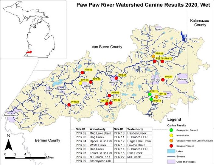 Paw Paw River - Canine - Wet