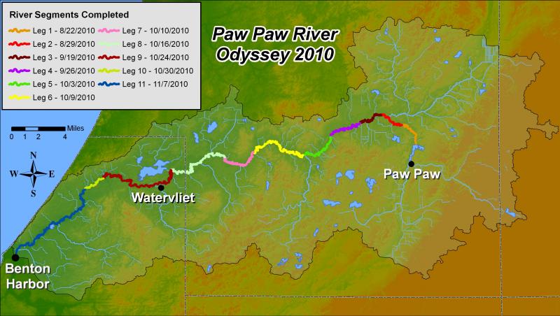 Paw Paw Lake Depth Chart